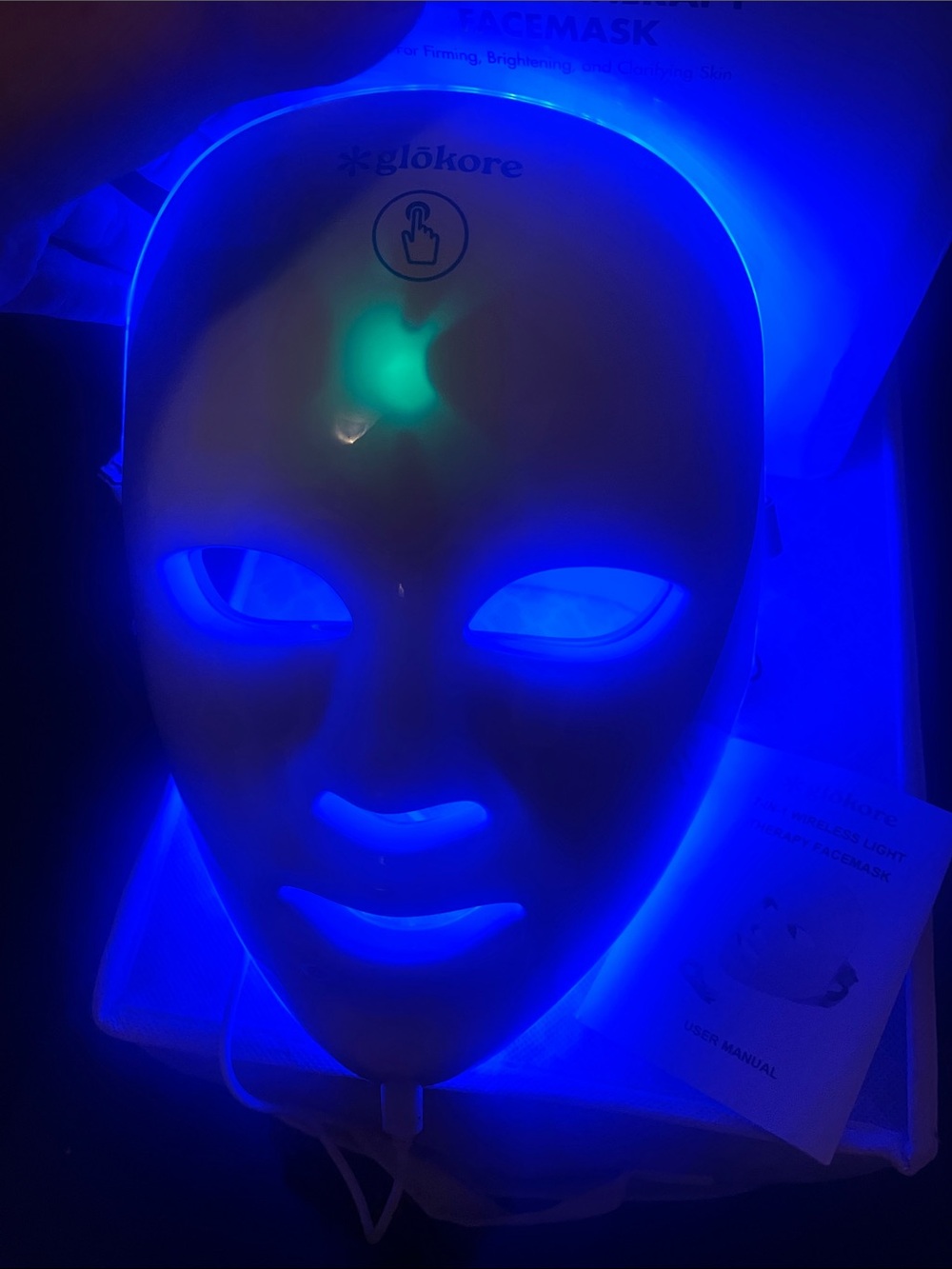 LED Facial Mask for Women Skincare - White, - Picture 11 of 17